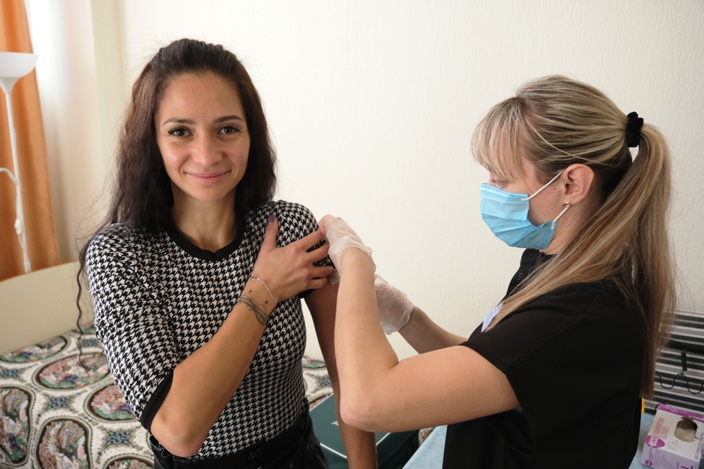 Поддержали Всероссийскую кампанию по вакцинации против гриппа