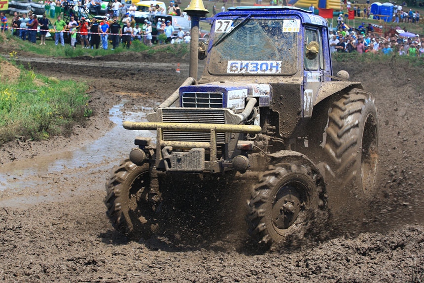 X «Bizon Track-Show 2012» Tractor Races