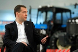 Dmitry Medvedev, President of Russia, Visits «Bizon»