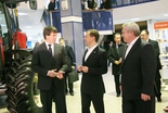 Dmitry Medvedev, President of Russia, Visits «Bizon»